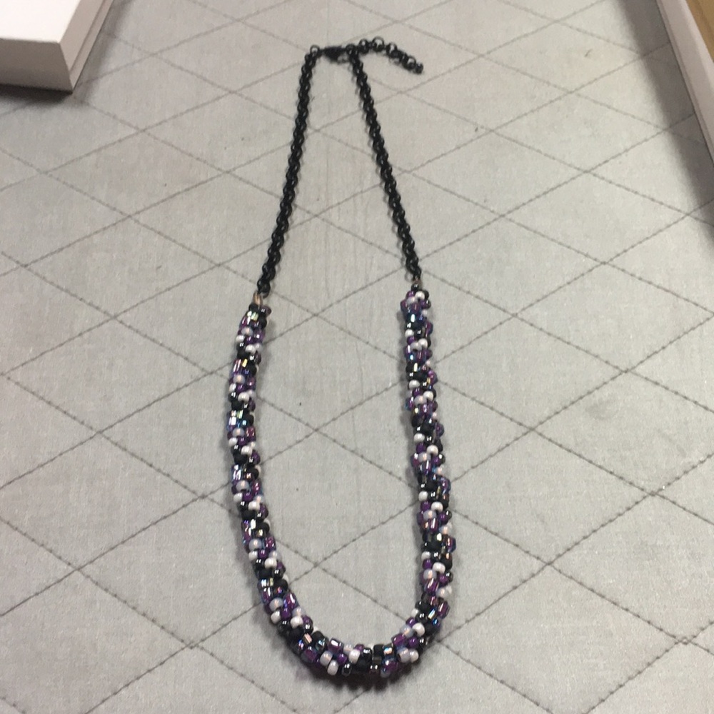 Khumihimo & Chain Necklace